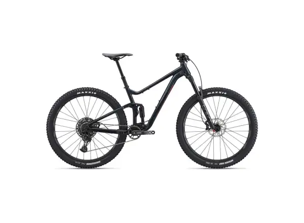 Giant Stance 29 1 vollgefedertes Fahrrad Metallic Black