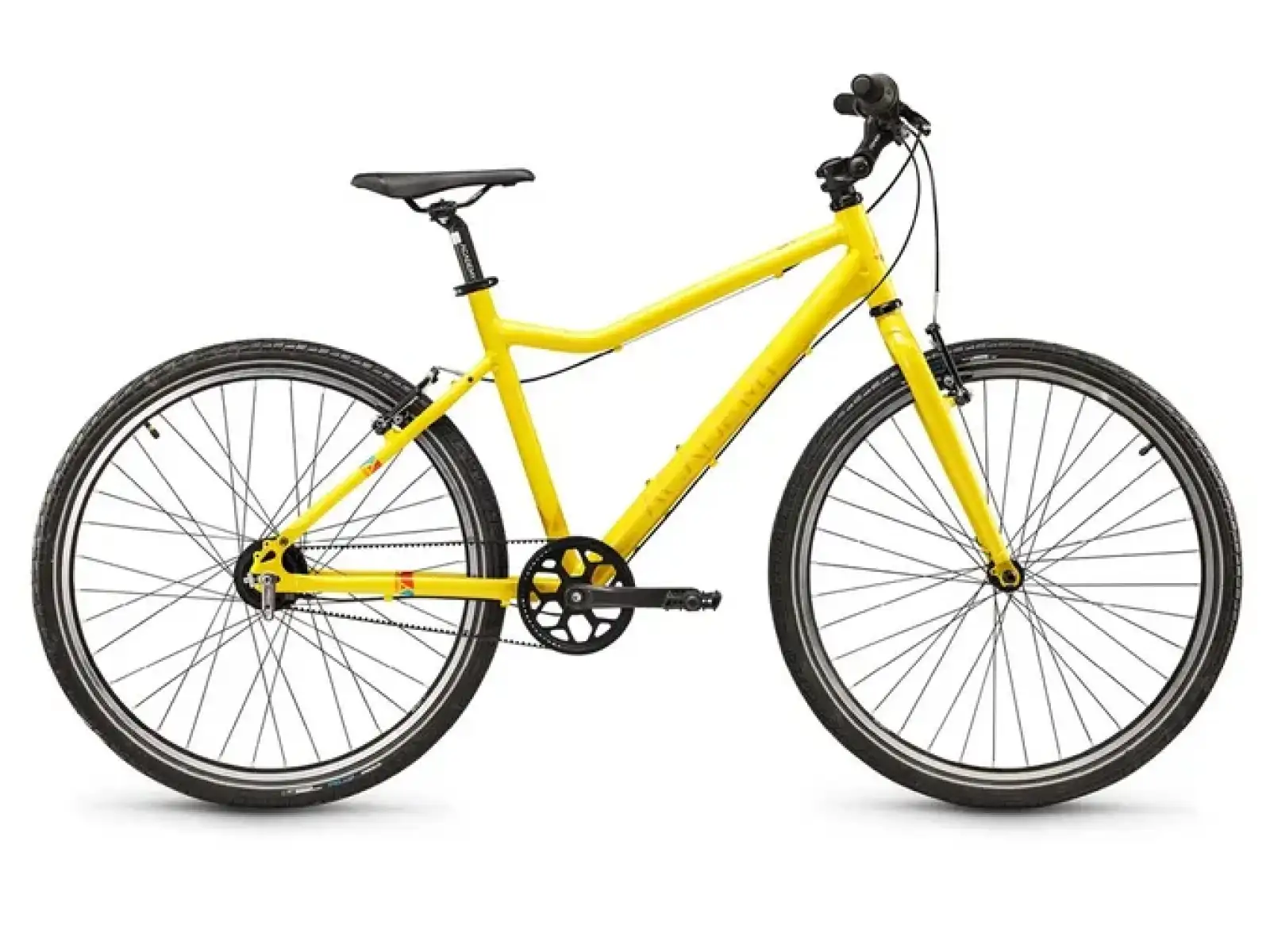 Academy Grade 6 Gürtel Kinderfahrrad 26" gelb
