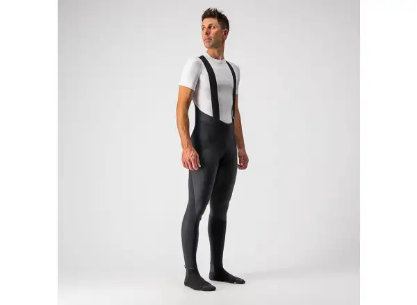 Castelli Sorpasso RoS Wind Herrenhose mit Latz und Einlage Black