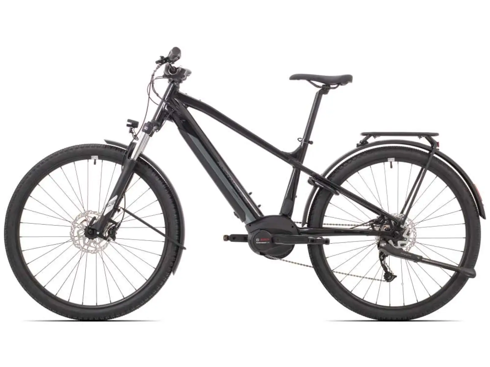 Rock Machine Torrent e50-29 B Trekking E-Bike Touring/Gloss Schwarz/Grau