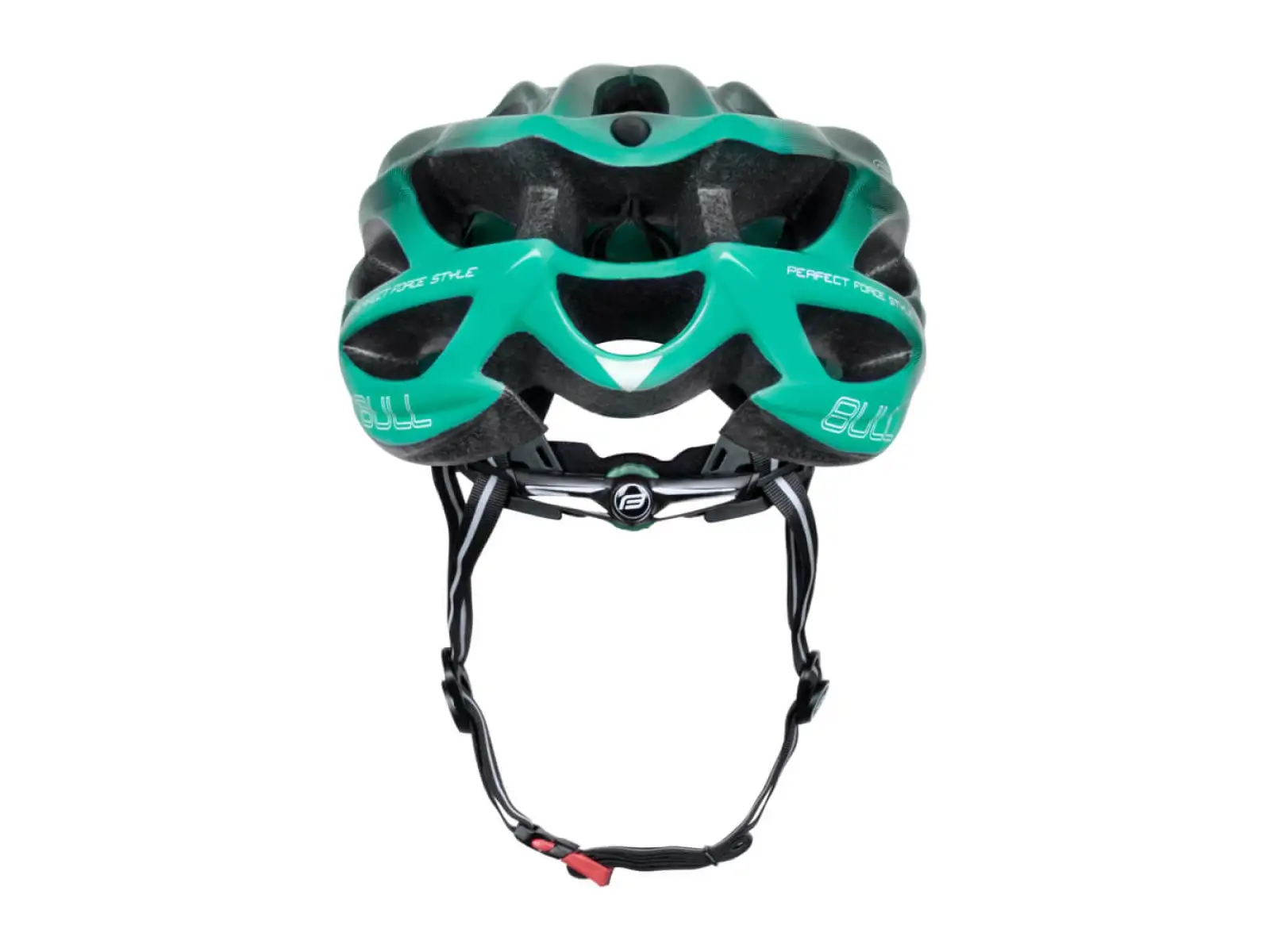 Force Bull Hue Helm Schwarz/Türkis