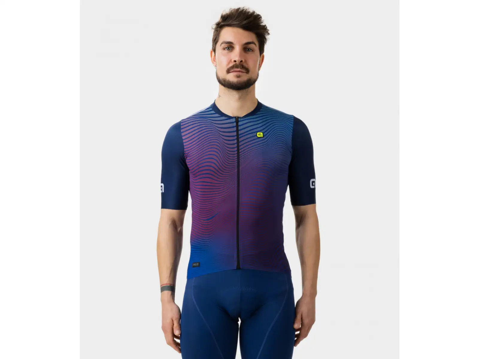 Alé PR-E Onda Herren Kurzarmtrikot navy blue