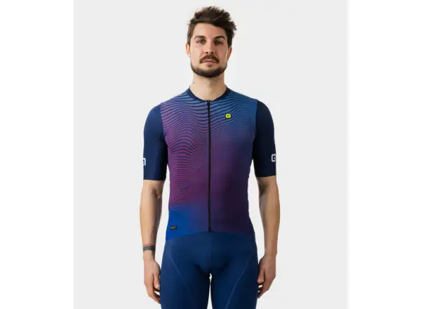 Alé PR-E Onda Herren Kurzarmtrikot navy blue