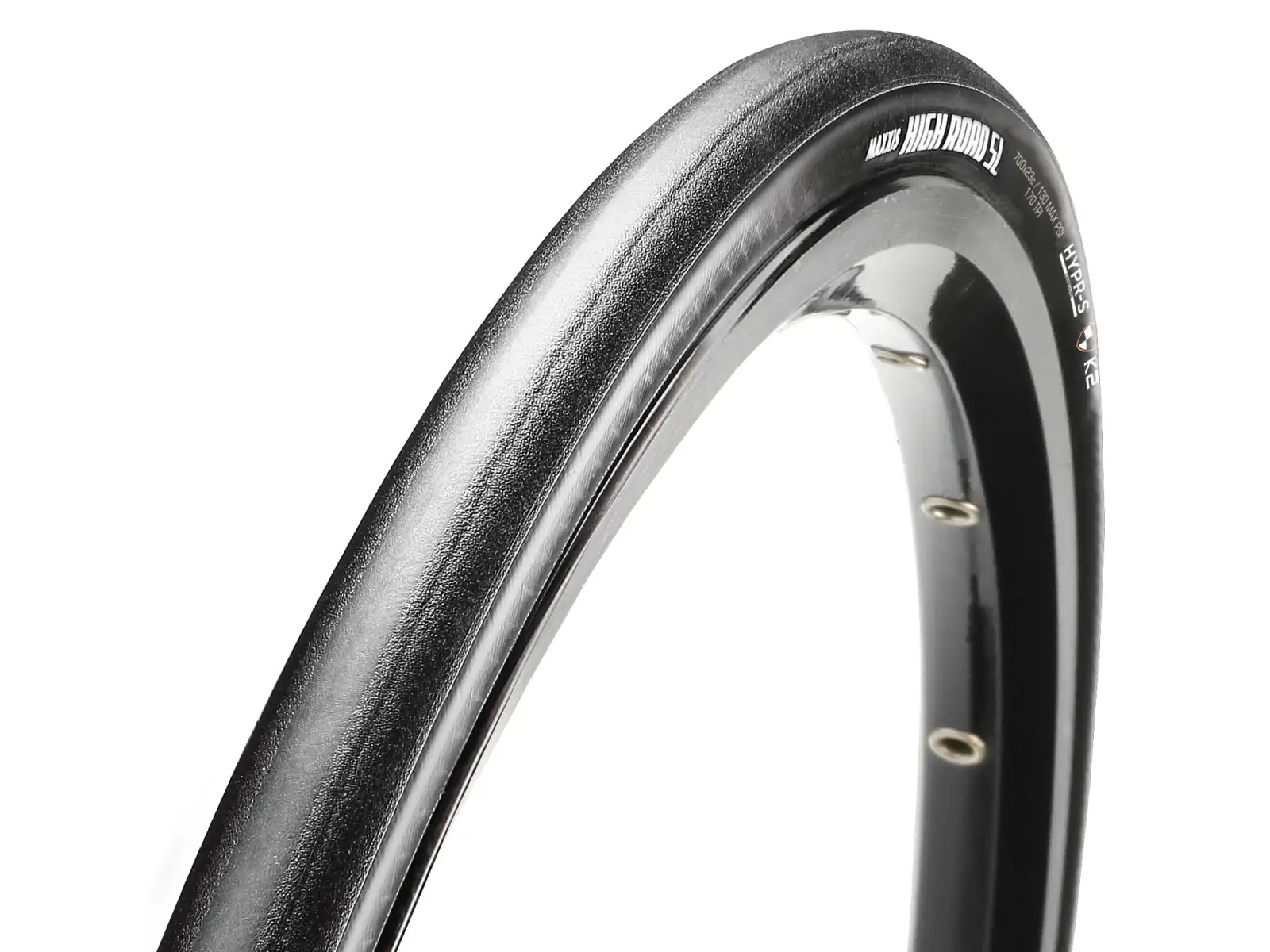 Maxxis High Road SL TR 28" Straßenreifen mit Kevlar Schwarz