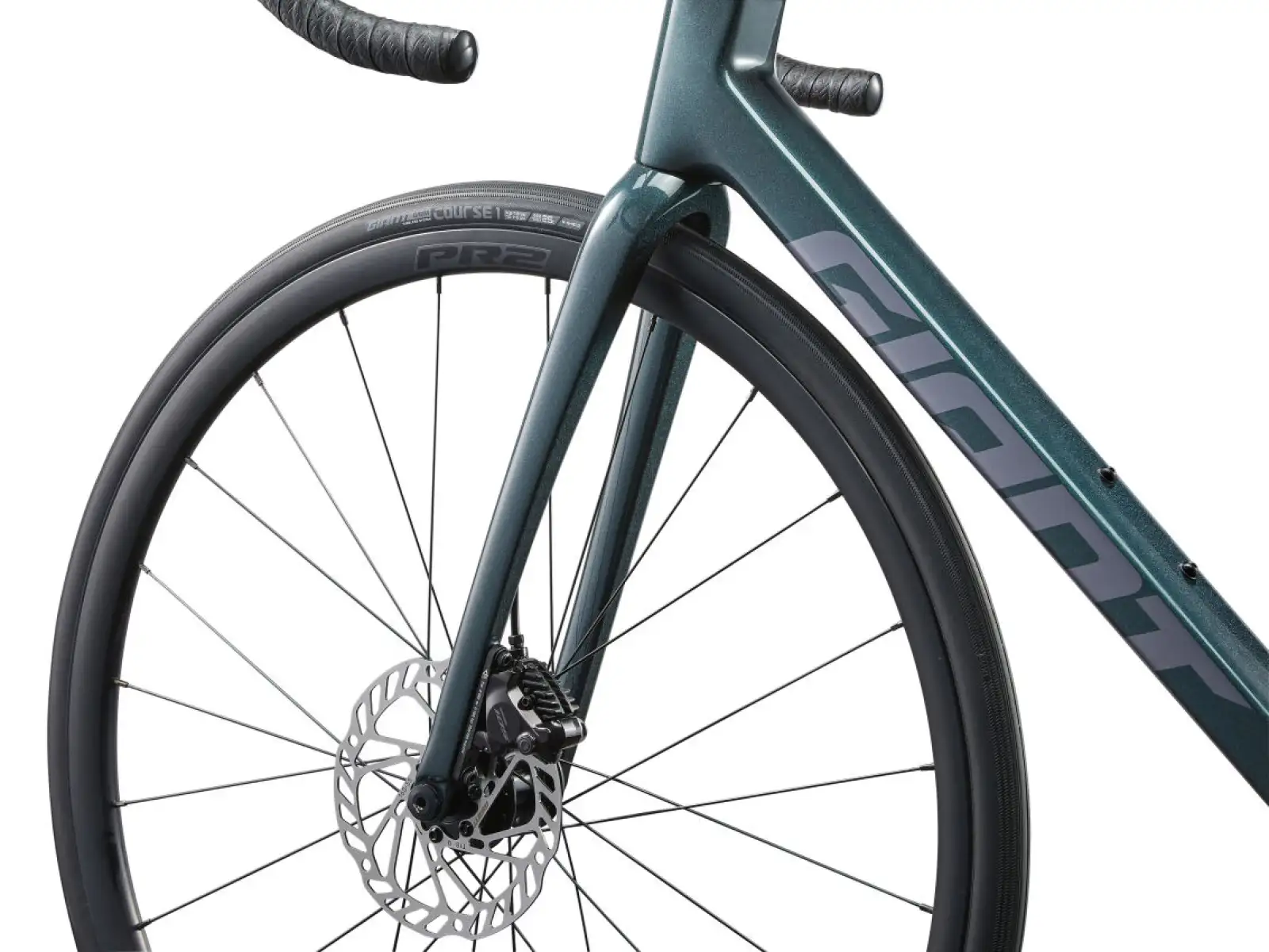 Giant TCR Advanced 1 PC Rennrad Asphalt Green