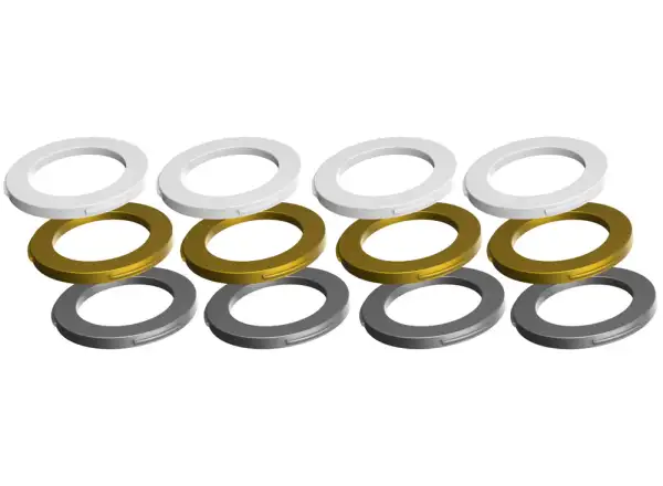 Magura MT4/MT6/MT8/MT-Trail Abdeckungen für Bremssättel - white/gold/silver
