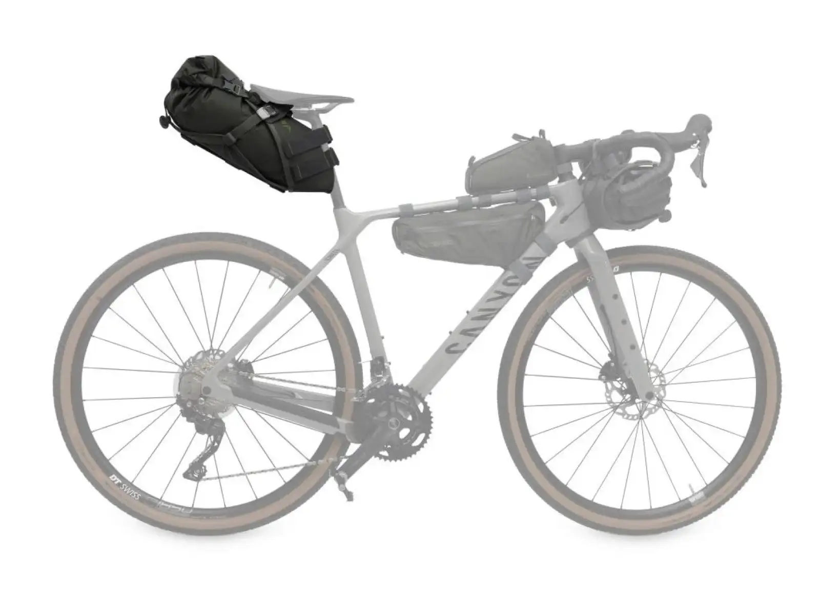 Acepac Saddle Drybag MKIII Satteltasche 8 l schwarz