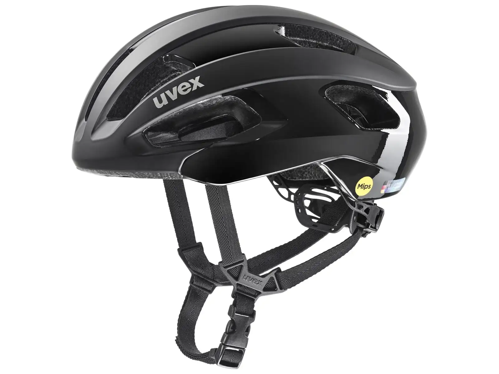 Uvex Rise Pro Mips Rennradhelm Black Matt
