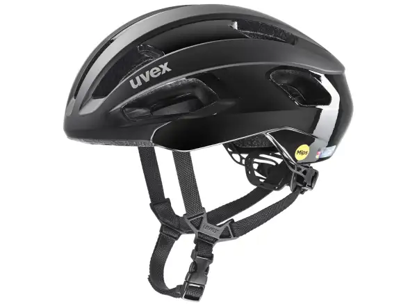 Uvex Rise Pro Mips Rennradhelm Black Matt