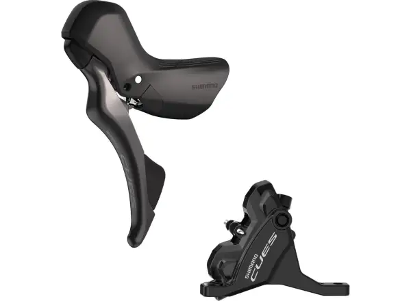 Shimano CUES BR-U6030 + ST-U6030 Scheibenbremse vorne (linker Hebel), J-kit, Polymer