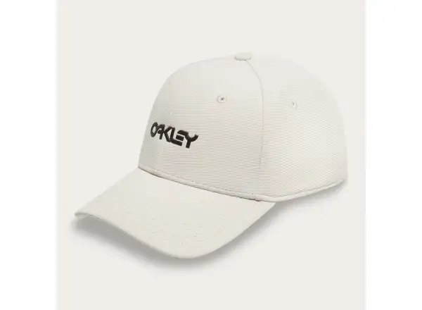 Oakley 6 Panel Stretch Metallic Kappe Mist Black