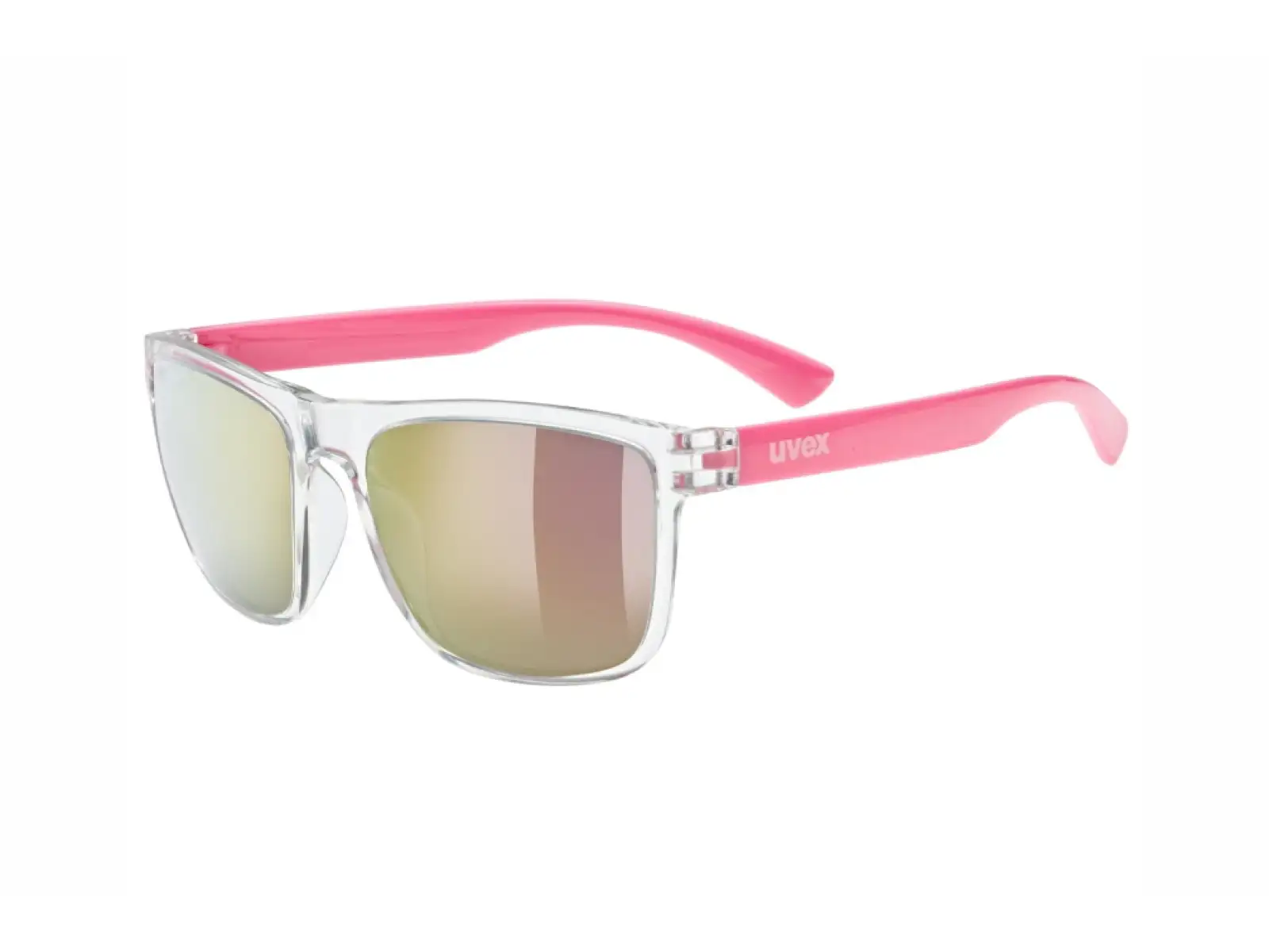 Uvex Rookie Kinderbrille Clear/Pink/Mirror Pink