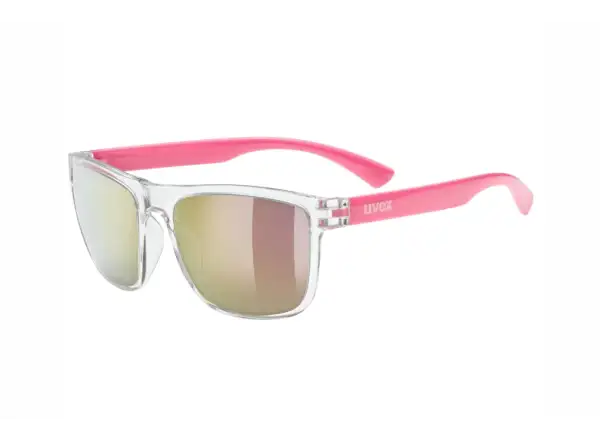Uvex Rookie Kinderbrille Clear/Pink/Mirror Pink