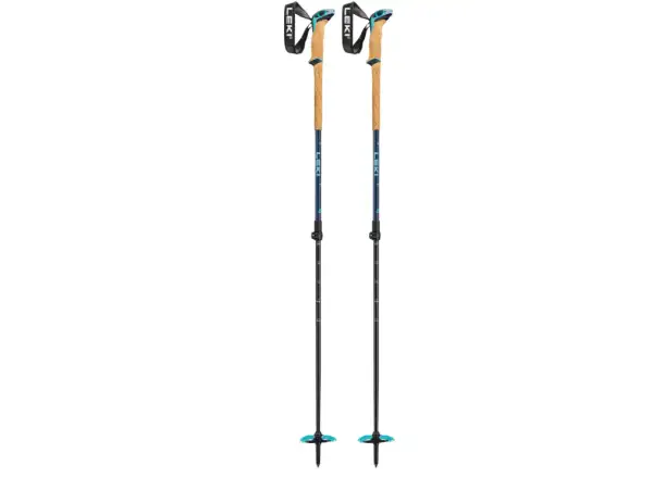 Skistöcke Leki Bernina Lite 2 Damen 100-135 cm Denim Blau