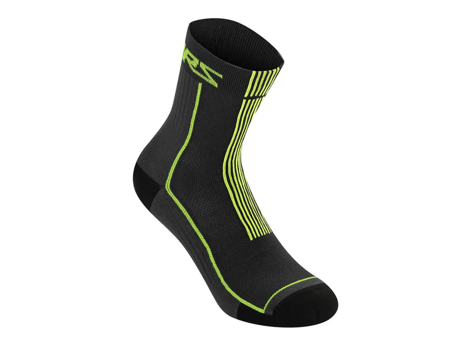 Alpinestars Sommer 15 Socken Schwarz/Säuregelb
