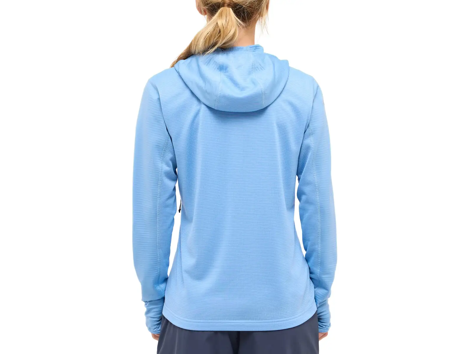 Haglöfs L.I.M Mid Multi Hood Damen Kapuzenpullover hellblau