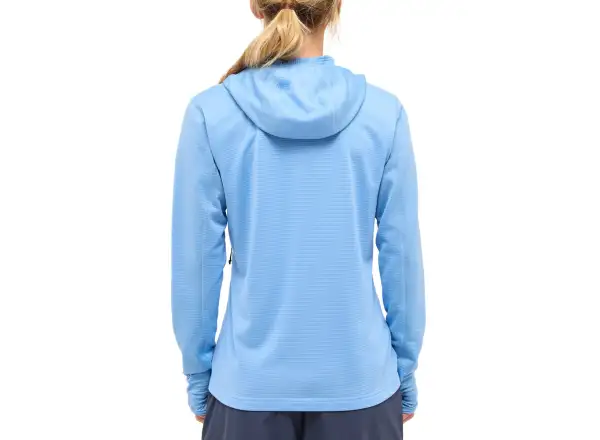 Haglöfs L.I.M Mid Multi Hood Damen Kapuzenpullover hellblau