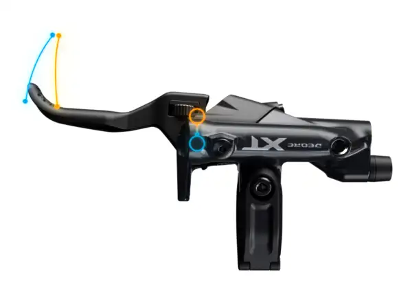 Shimano XT BR-M8220/BL-M8200 Scheibenbremse hinten Upgrade-Set
