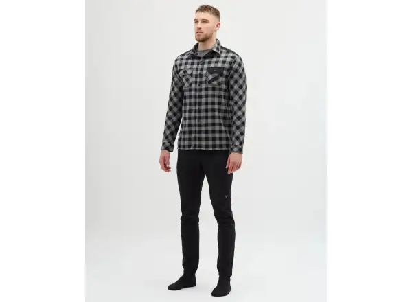 Silvini Farini Herrenhemd Grey/Black