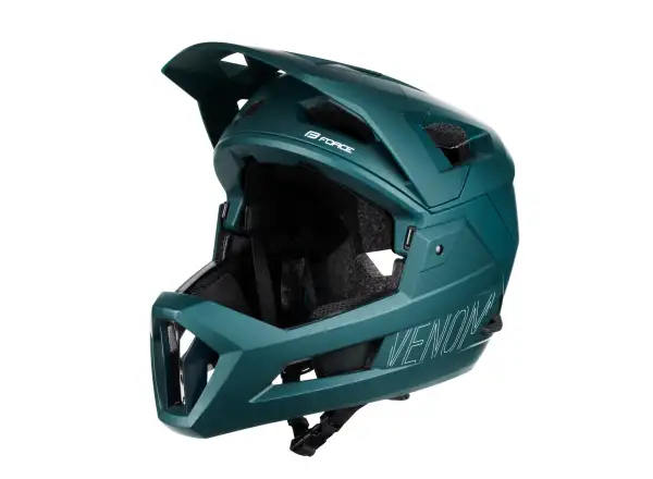 Force Venom Downhill-Helm petrol