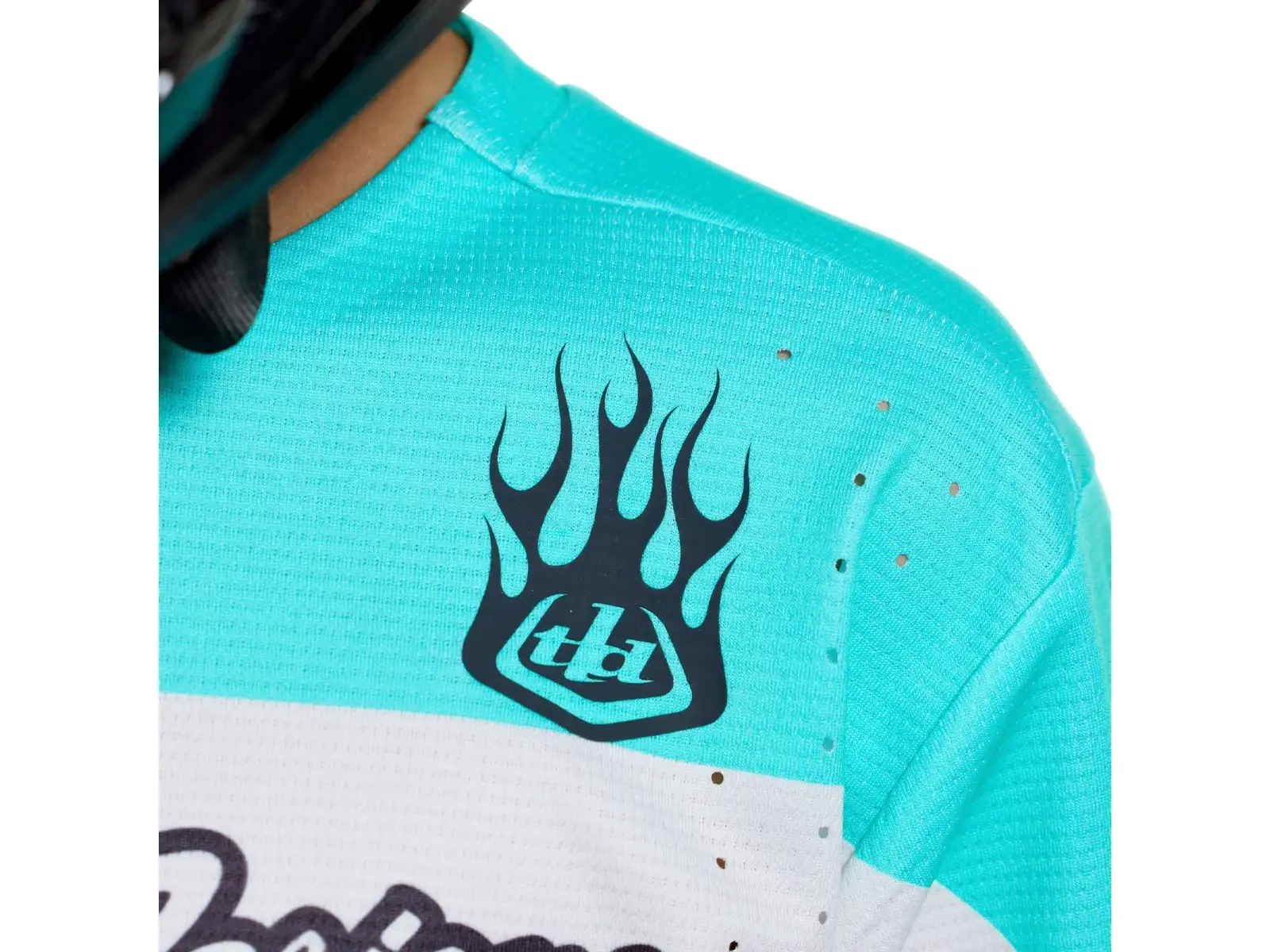 Troy Lee Designs Youth Sprint Pro Kindertrikot Langarm Yo Moto Carbon