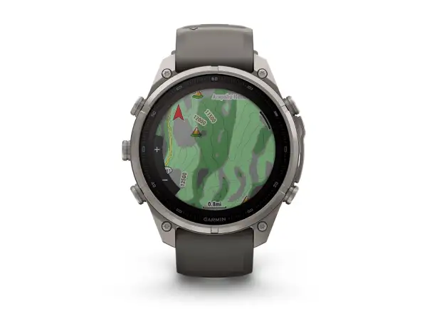 Garmin Fénix 9 Pro inReach Solar 47 mm Titan Pebble Gray/Silver Gray