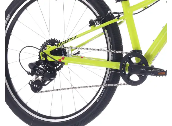 Superior RACER 24 Kinderfahrrad Matte Radioactive Yellow