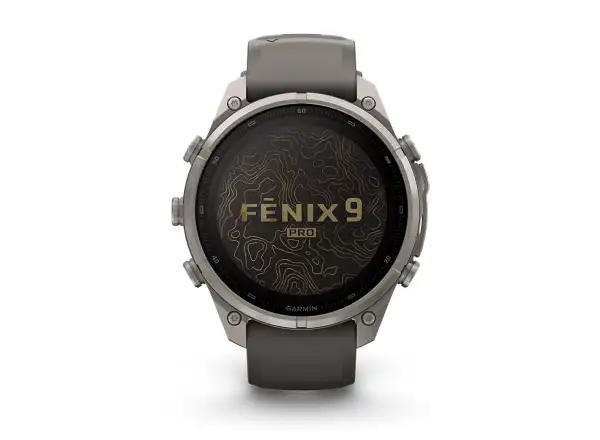 Garmin Fénix 9 Pro inReach Solar 47 mm Titan Pebble Gray/Silver Gray