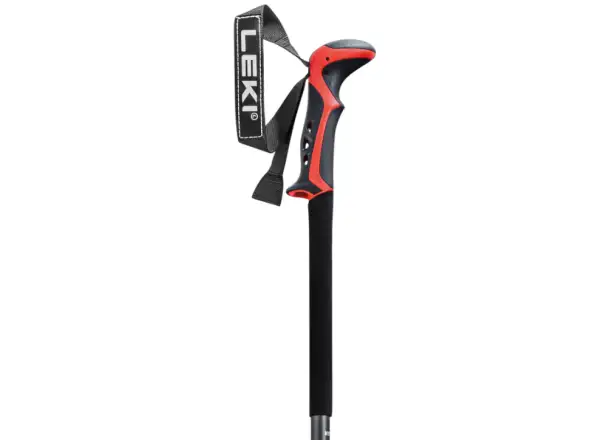 Skistöcke Leki Haute Route 2 110-150 cm Anthrazit/Rot/Schwarz