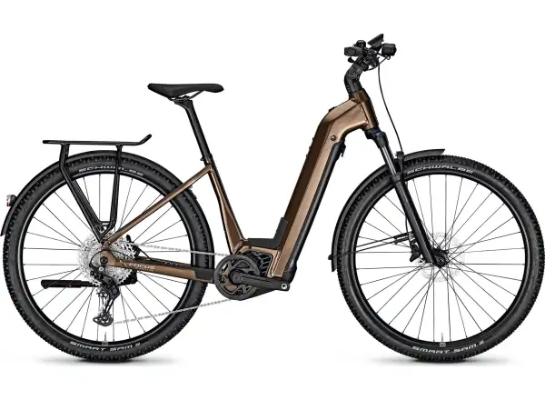Focus Aventura2 6.8 WA 750Wh Mountain e-bike in der Farbe Godlbrown Glossy.