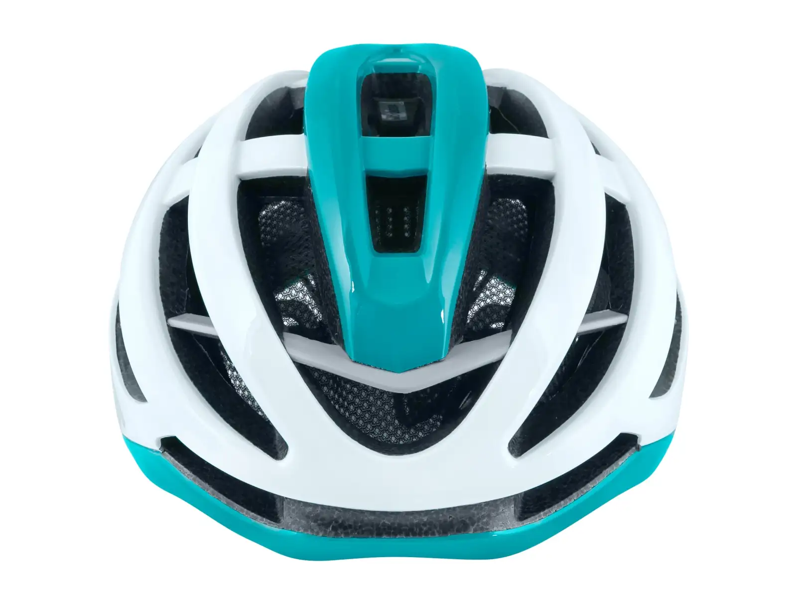 Force Lynx Helm Weiß/Türkis