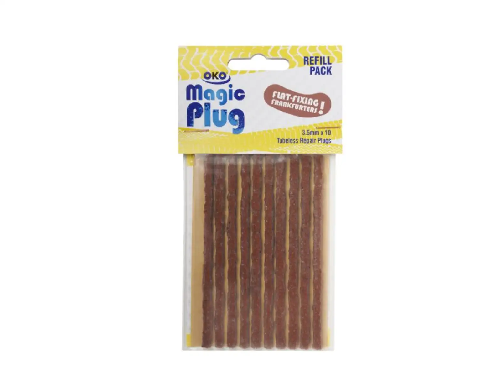 OKO Magic Plug Frankfurters 3 mm Knot - 10 Stück