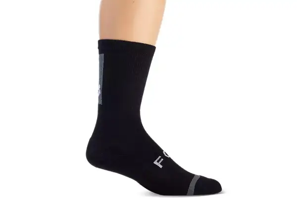 Fox 8" Defend Herren Socken Black