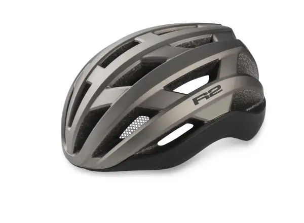 R2 Verge Fahrradhelm grau