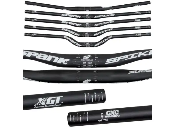 Spank Spike 800 Race Lenker 15R MTB Schwarz