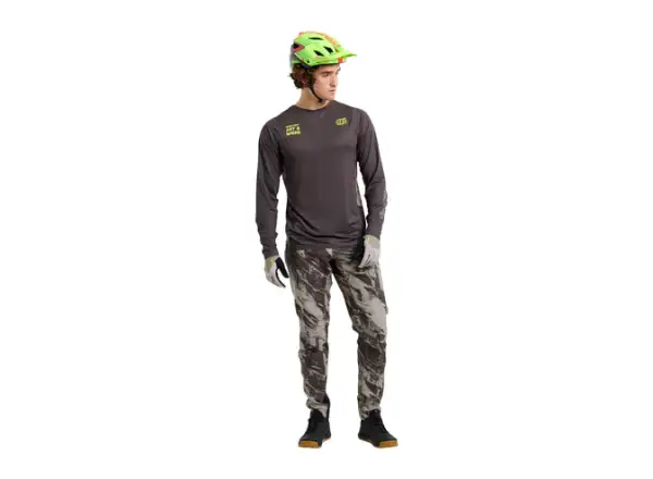 Troy Lee Designs Skyline Elemental Herren Trikot Langarm Dark Earth