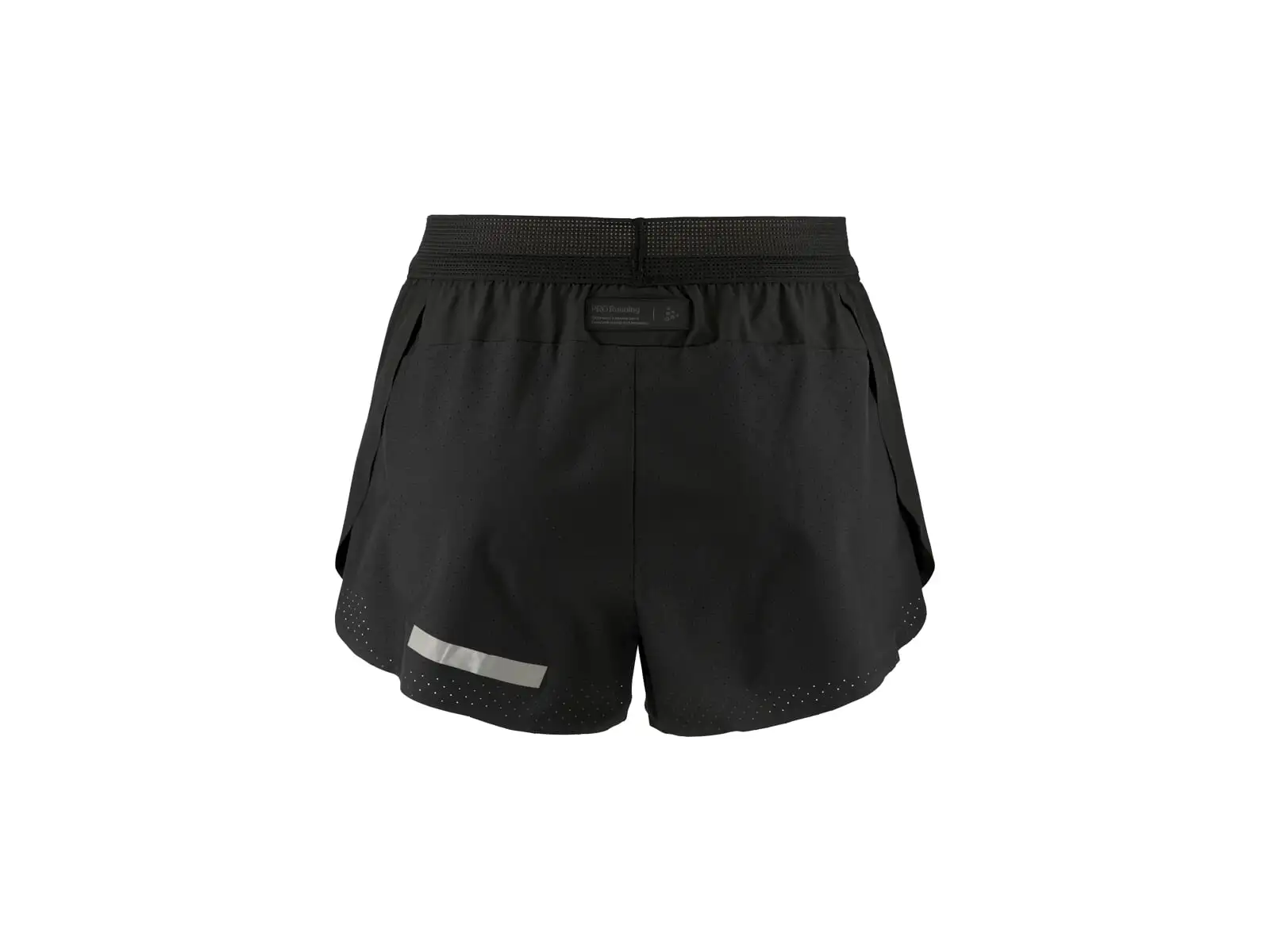 Craft Pro Hypervent Split 2 Damen-Laufshorts Schwarz