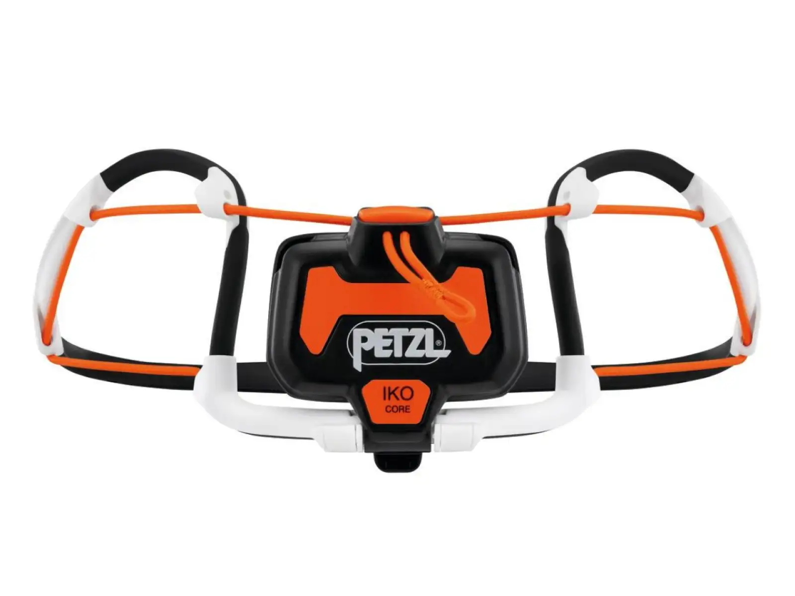 Petzl IKO Core wiederaufladbare Stirnlampe Schwarz