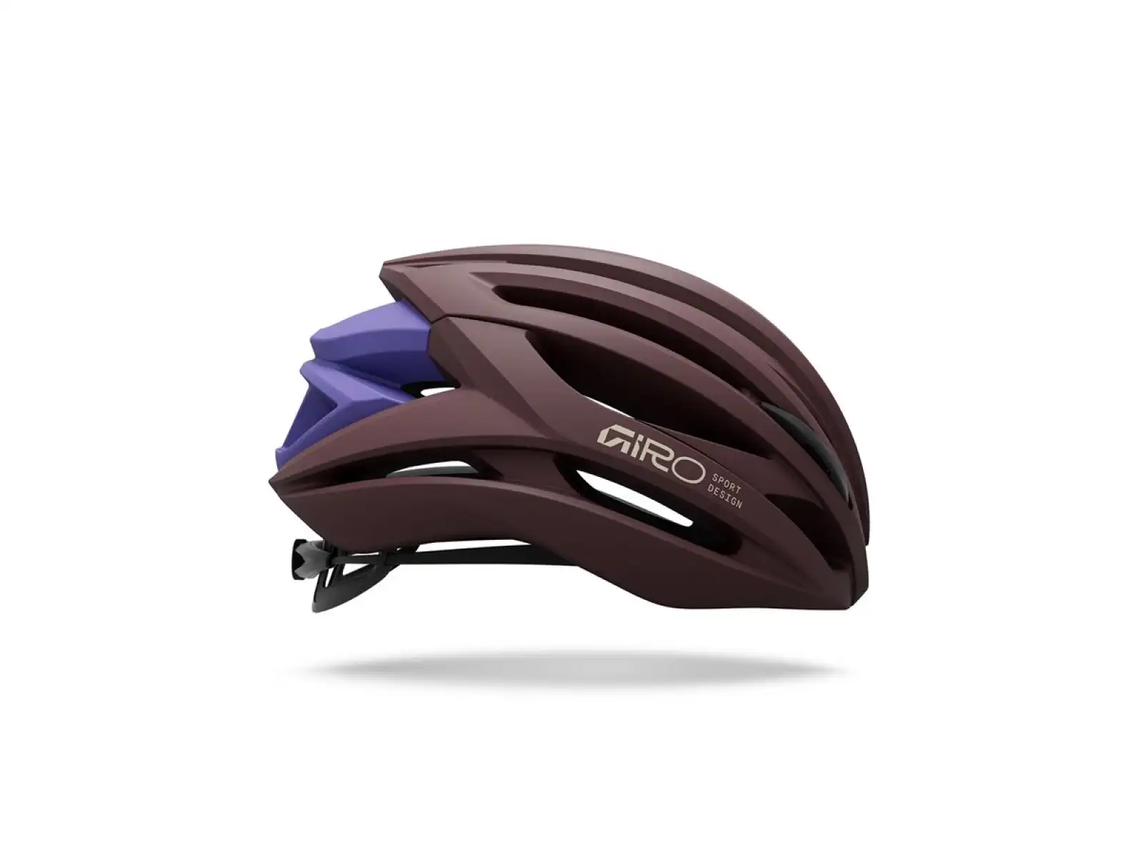 Giro Syntax MIPS Rennradhelm Mat Dark Maroon
