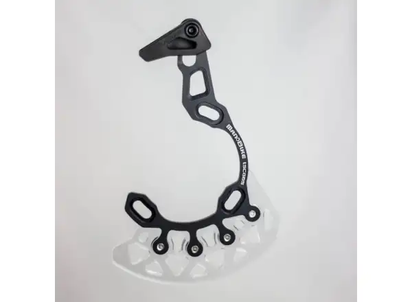 Manobike EN Top mit einem Bashguard und ISCG05 Kettenführung für 30-32 Zähne in Schwarz