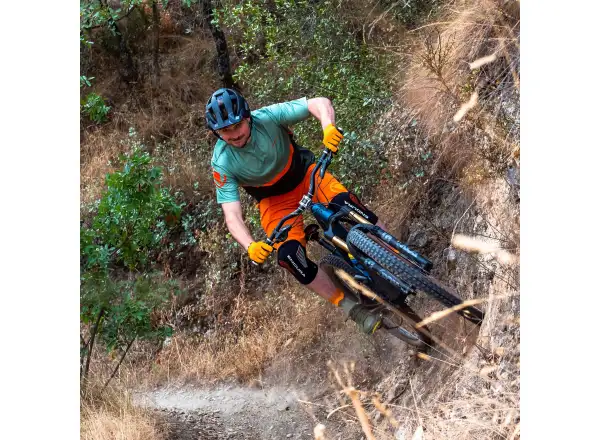 Endura SingleTrack Lite Short Fit Herren-Shorts Orange Harvest