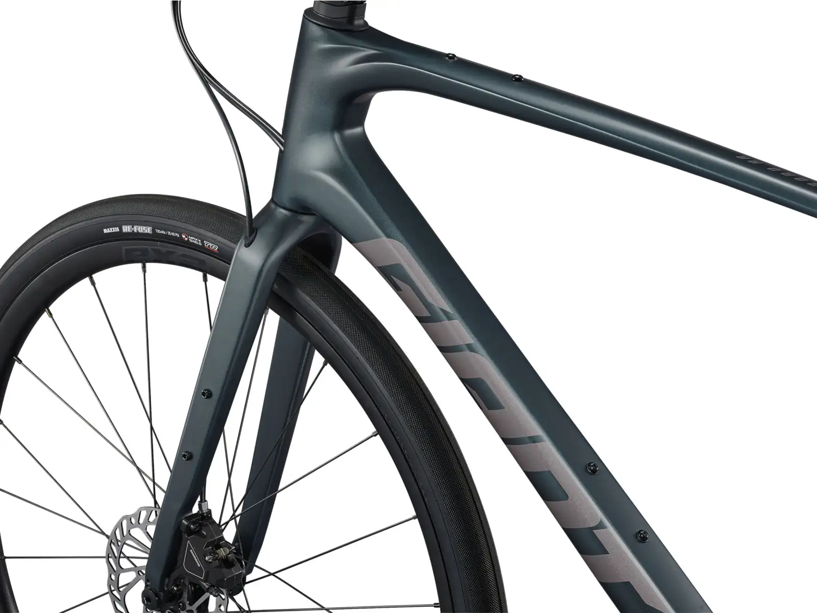 Giant FastRoad AR Advanced 1 Rennrad Asphalt Green