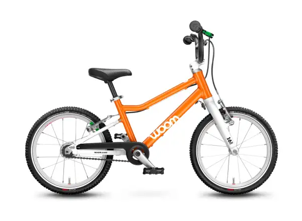 Woom 3 Flame Orange Automagic 16" Kinderfahrrad