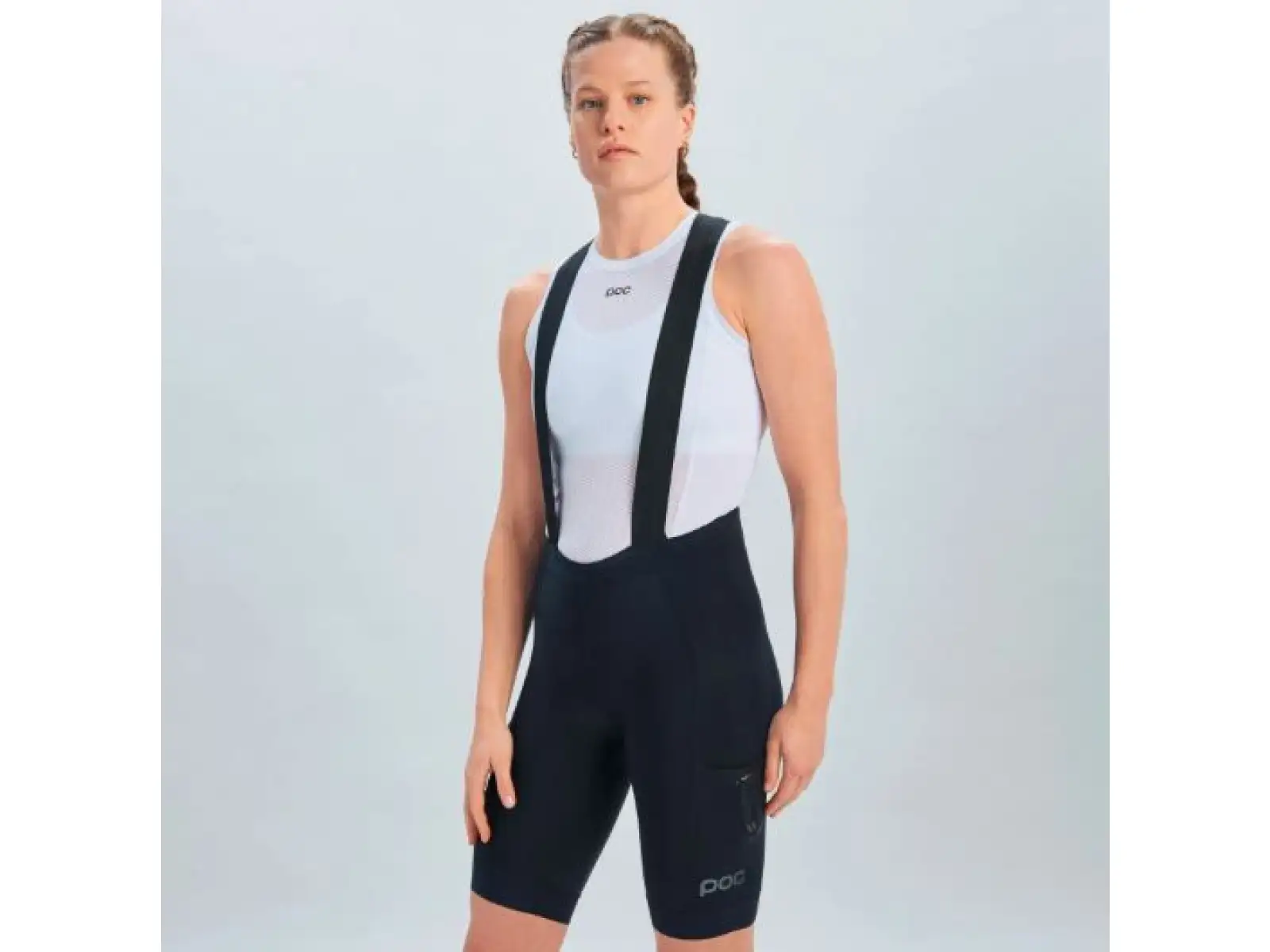 POC Essential Cargo Damen Shorts Uranium Black Lack