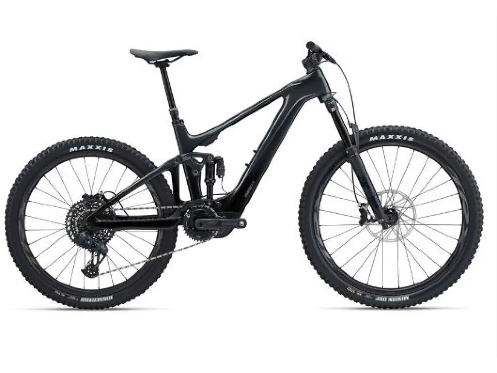 Giant Trance X Advanced E+ EL 1 vollgefedertes E-Mountainbike Gunmetal Black/Black