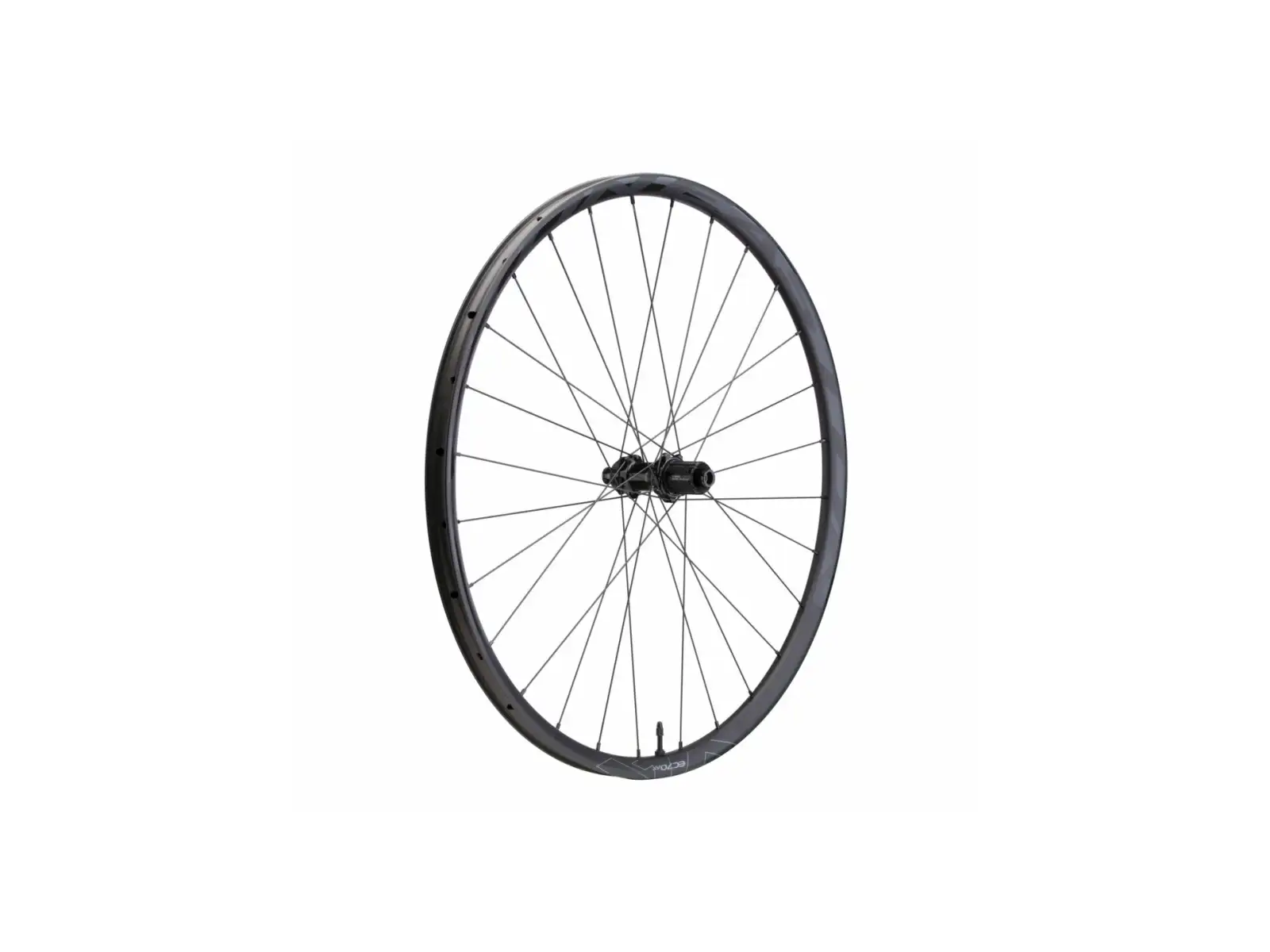 Easton EC70 AX TLR hinterrad ausgestattet mit Shimano-Schaltung.
