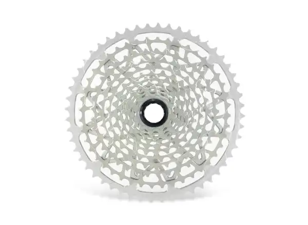 Garbaruk 12-Gang-Kassette 10-52T Shimano Micro Spline Freilaufkörper Nickel/Silber