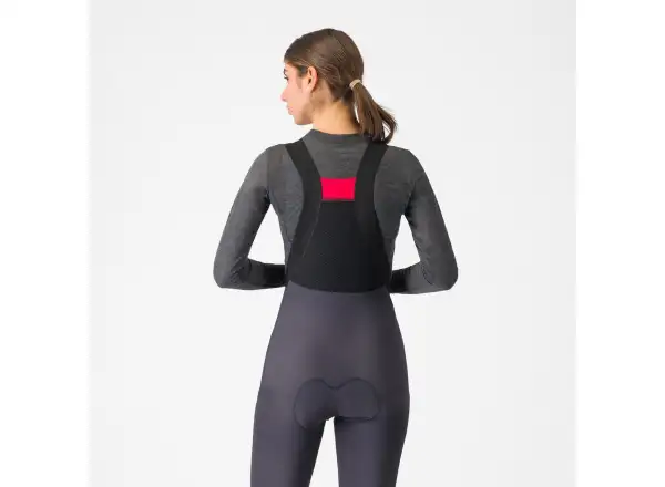 Castelli Medio Base Layer Damenunterhemd langarm Melange Gray