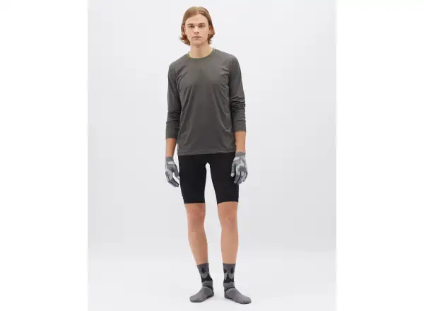 Silvini Casalo Herren Langarmshirt Charcoal/Olive