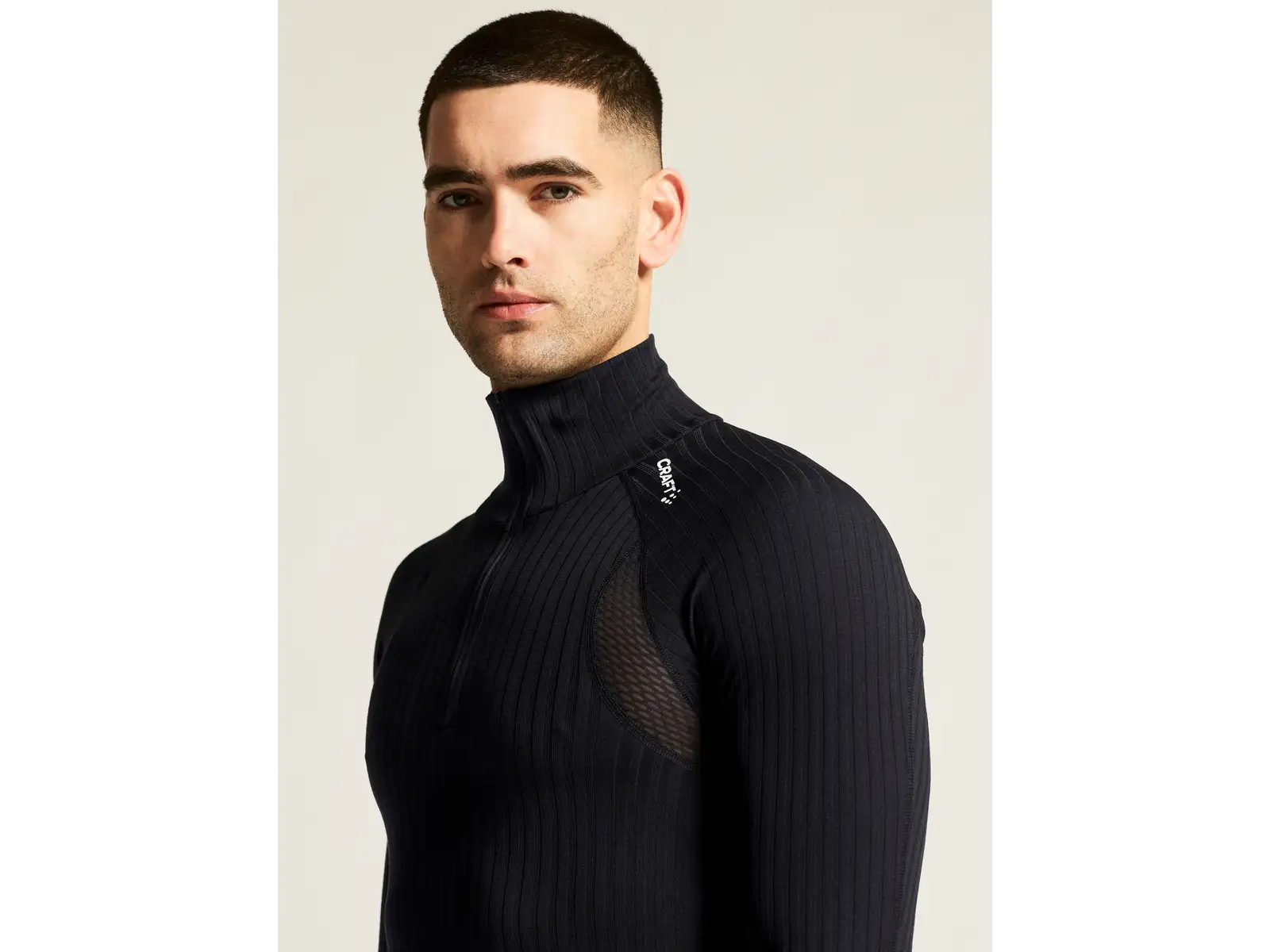 CRAFT Active Extreme X Zip Herren-Shirt schwarz
